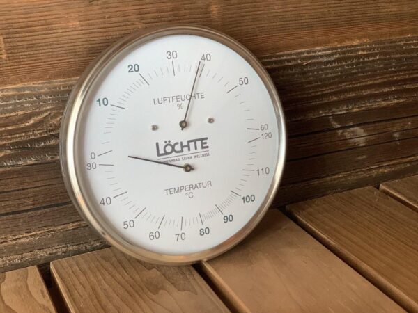 Sauna Thermometer & Hygrometer